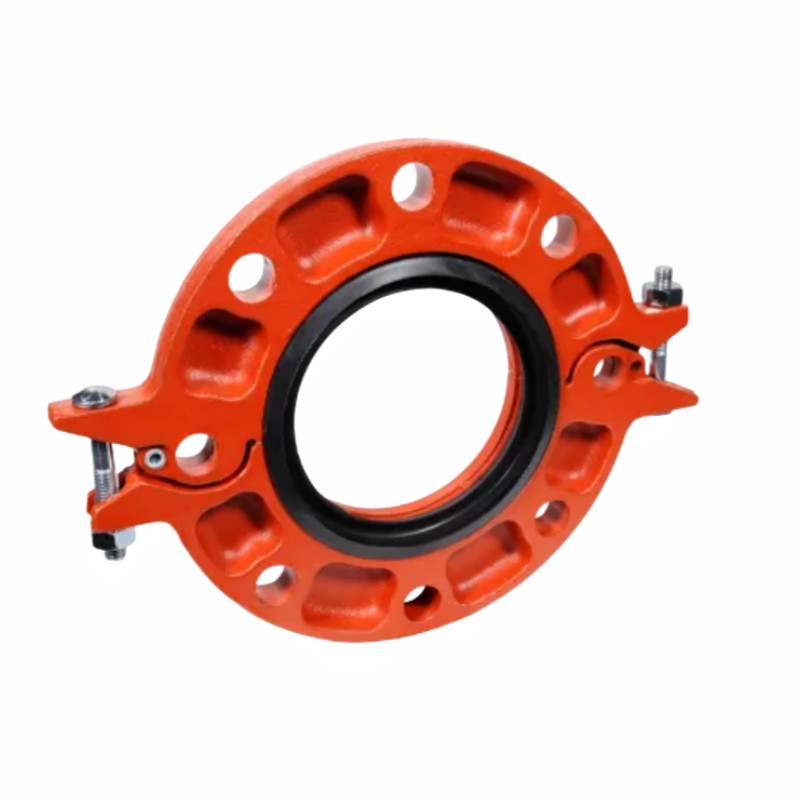 Flange ranhurada