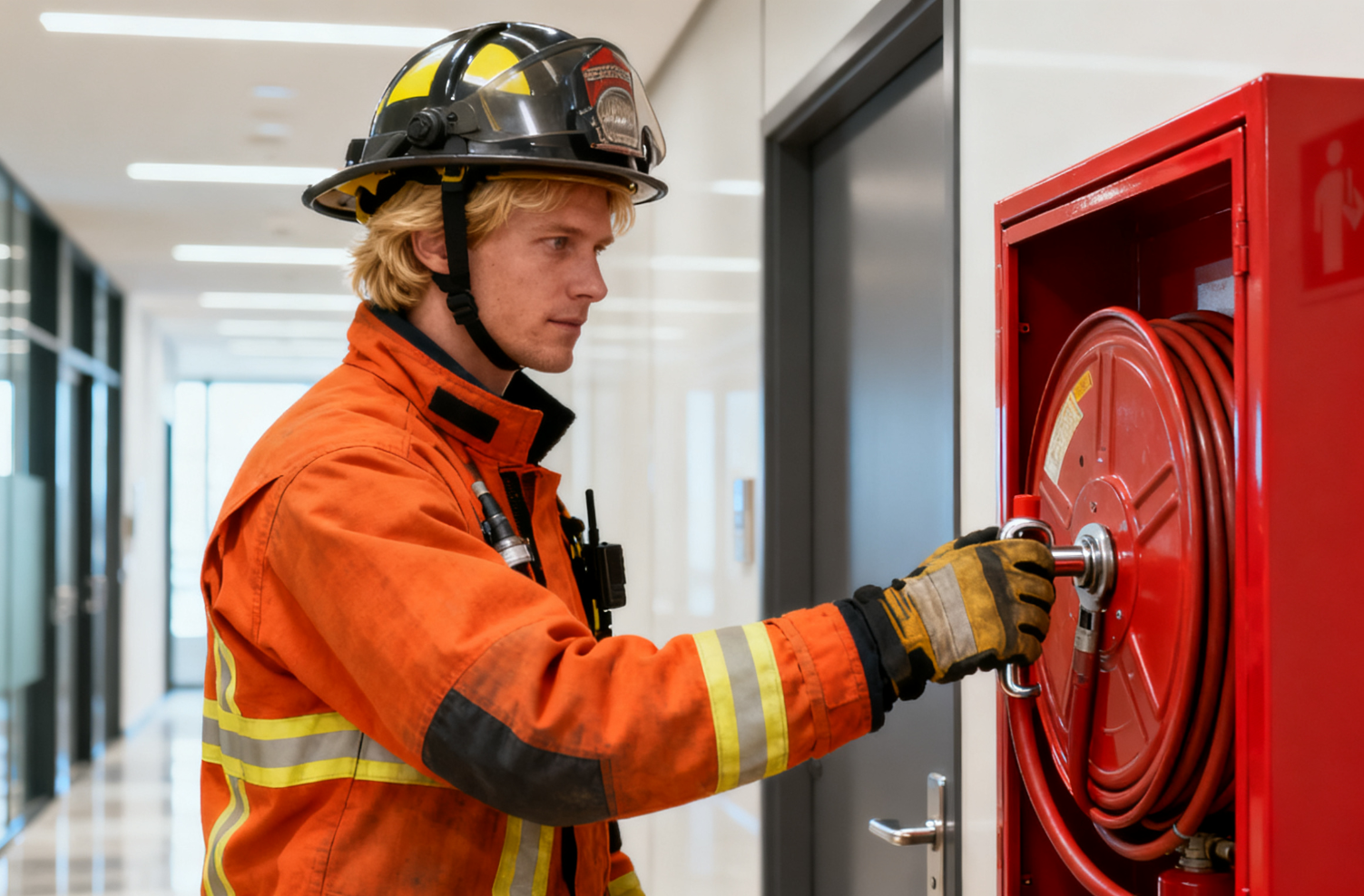 Um guia completo para operar um carretel de mangueira de incêndio